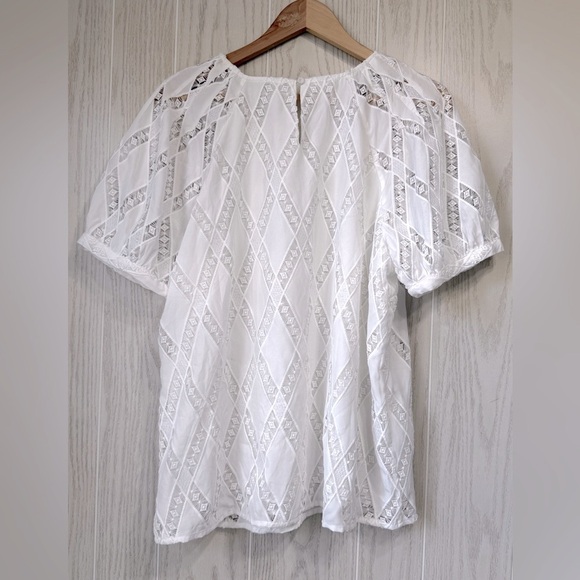 Anthropologie Daniel Rainn Anessa Lace Blouse Size XL NWT - Picture 7 of 7